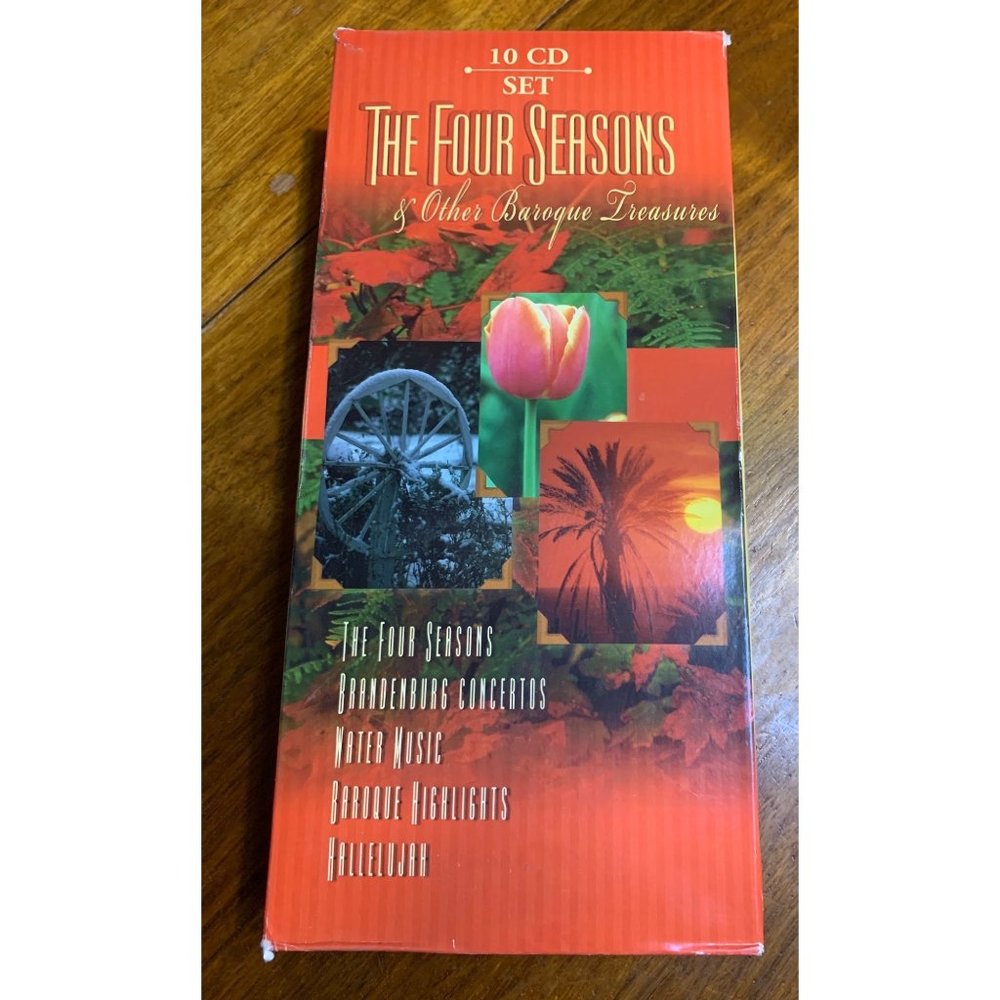 🛑SOLD🛑 The Four Seasons and Other Baroque Treasures CD 10 Disc Box Set 2001